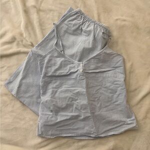 brandy melville striped set